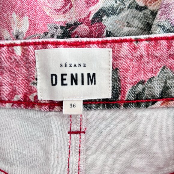 Sezane The Wide Leg Trousers in Almeria Print - Picture 11 of 11